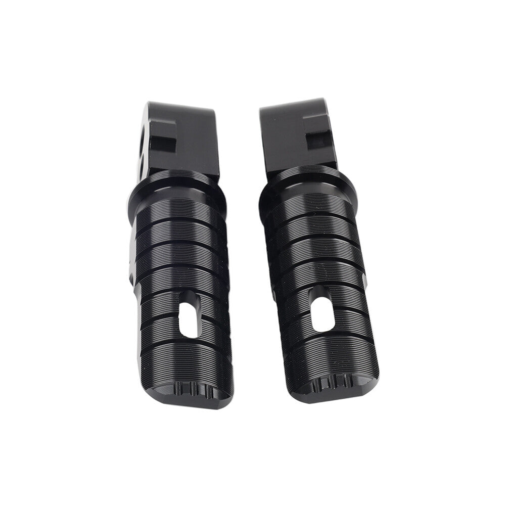 Black Rear Footrests Passenger Foot Peg For Peugeo Speedfight 4 50 125 150
