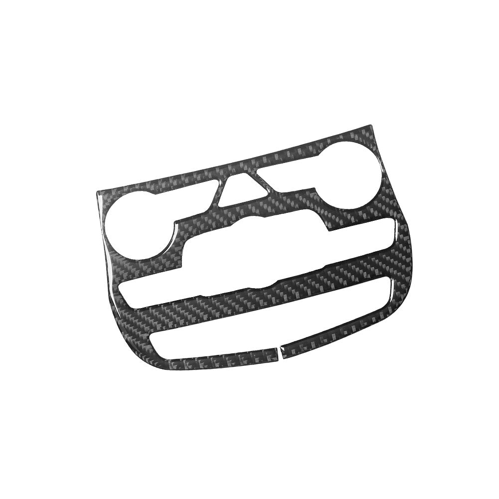 Carbon Fiber Inner Climate Control Panel Cover Trim for Dodge Durango 2014-2020
