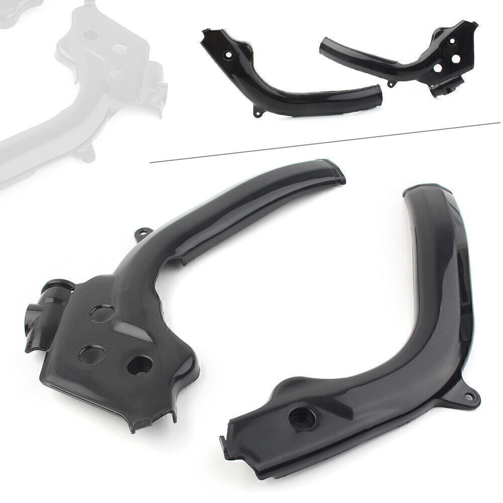 2x Frame Guards Protectors Cover Black Fit SX SXF EXC 125 250 350 450 2016-2018