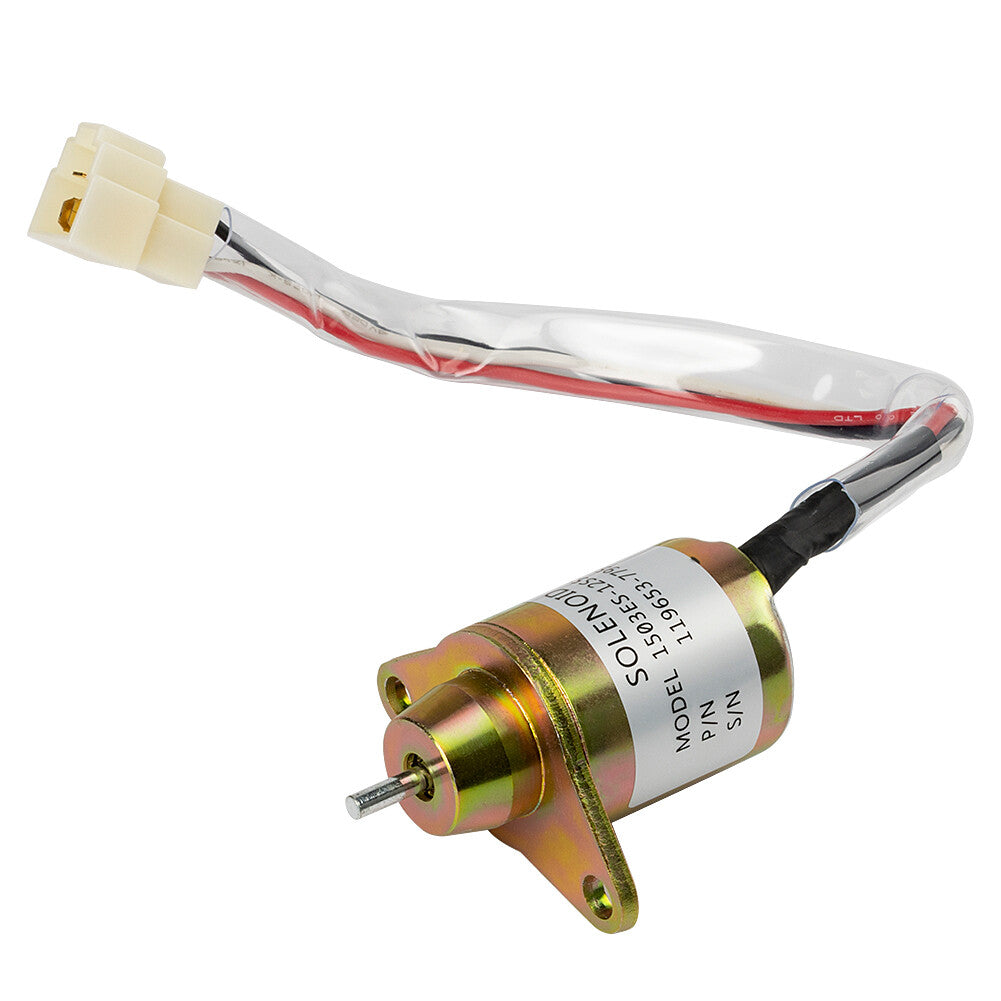 Applicable to Yanmar 1503ES-12S5SUC5S 119653-77950 fuel shut-off solenoid valve