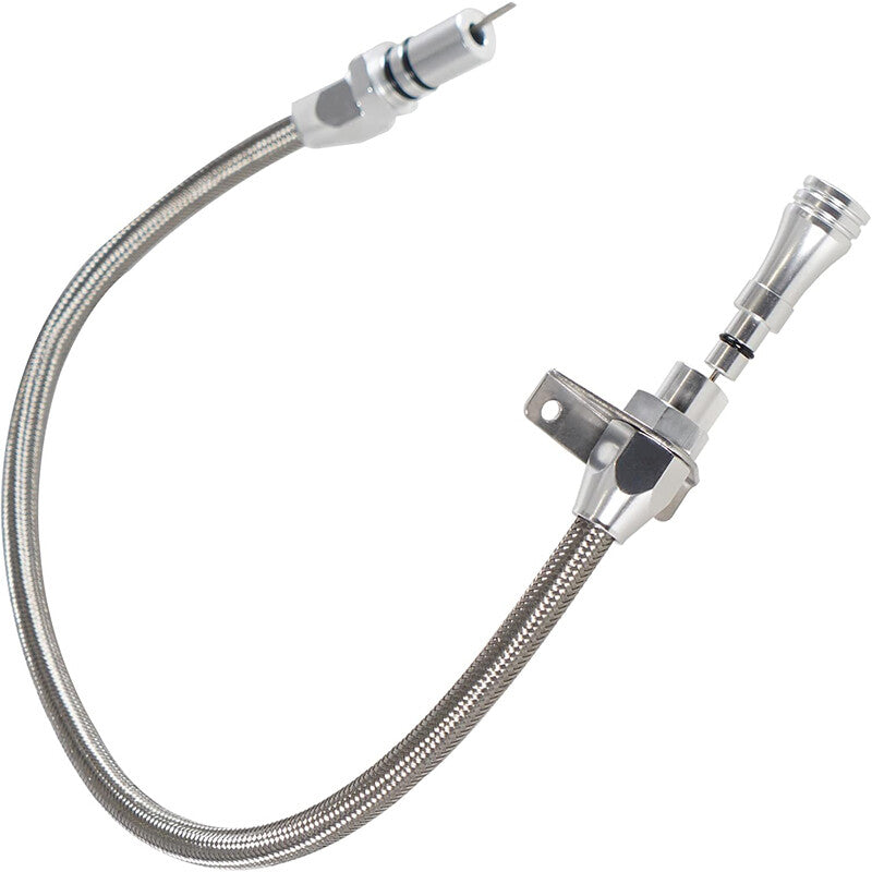 Stainless Flexible Dipstick for GM for Chevy TH400 TH350 Turbo Transmission SBC BBC