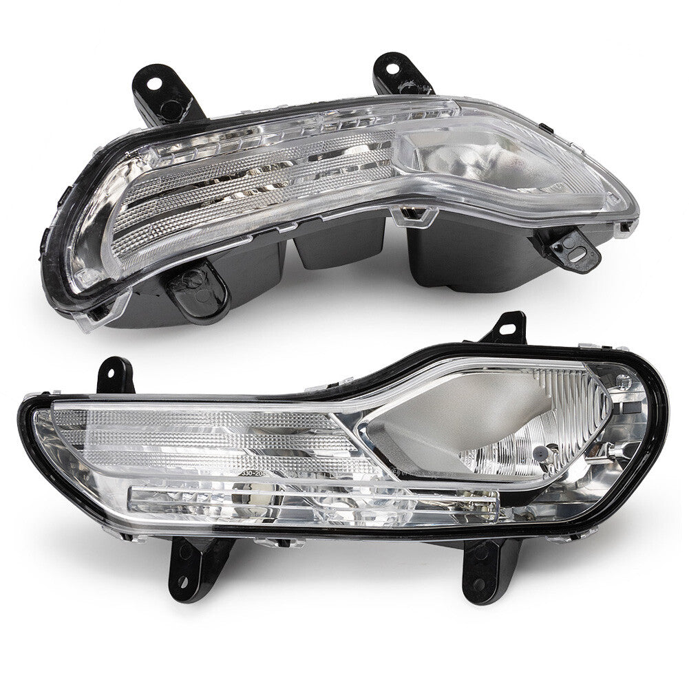 Suitable for Ford Kuga Escape 13-16, dual front bumper fog lights (left + right)