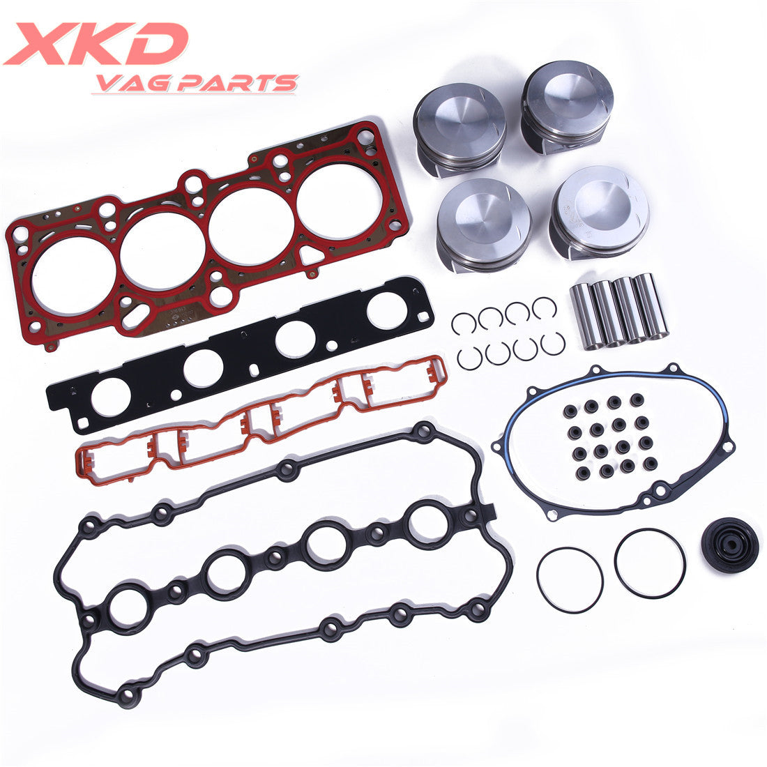2.0T engine overhaul and rebuild kit suitable for Volkswagen for Golf , for Jetta , and for Audi A4 06-08 BPY BWA