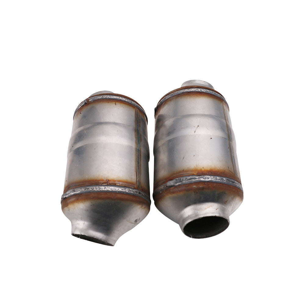 Exhaust Catalytic Converters With Cat for Mercedes-Benz W211S Pair Set