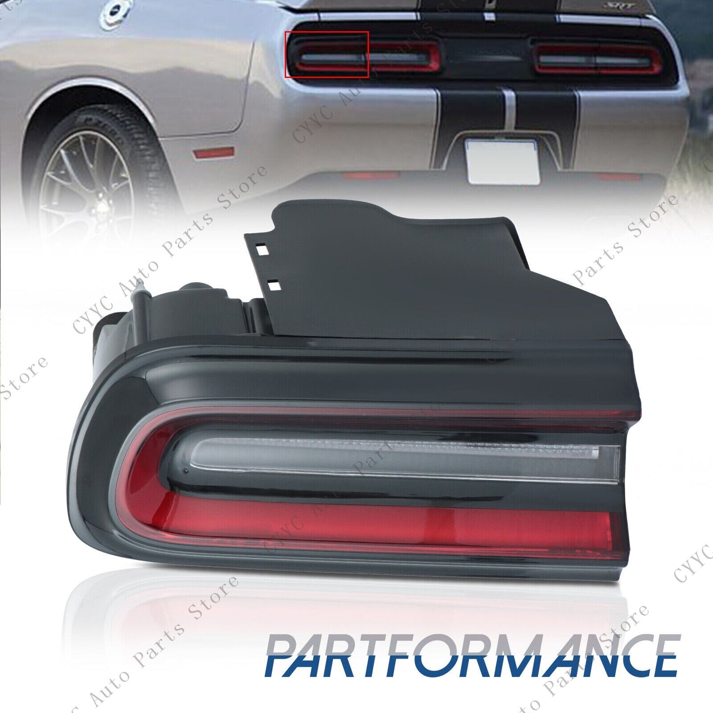 Tail Light For 2015-2023 for Dodge for Challenger Outer 68403954AC Right Side