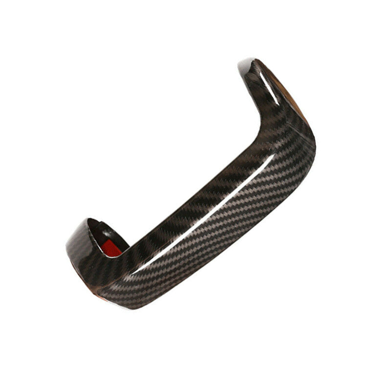 Carbon fiber Gear knob head decoration Trim ABS for Toyota Tundra 2014-2021