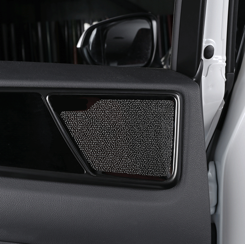 for Lexus NX250 350 350h 2022-2023 Black Titanium Inner Door Horn Cover Trim 6P