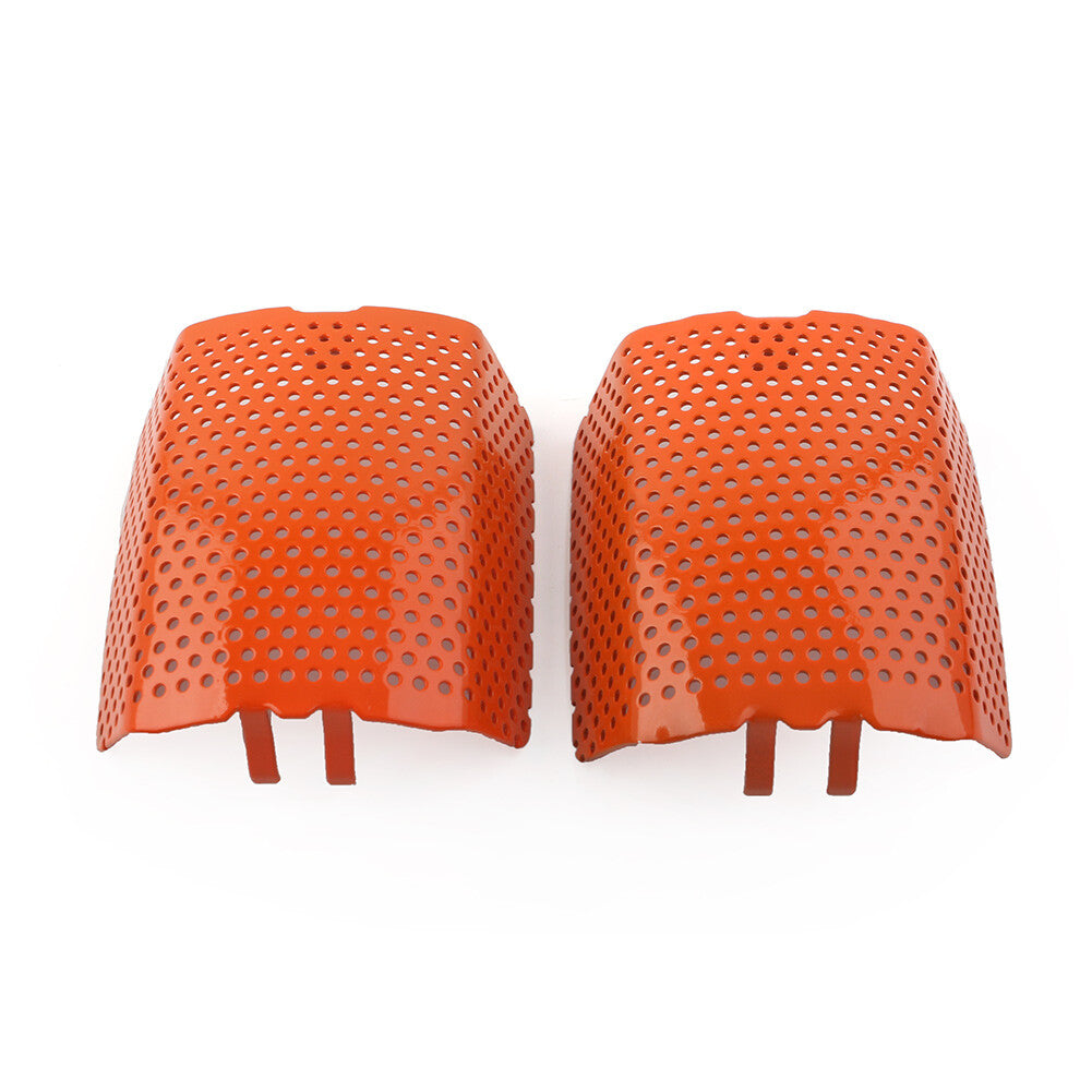 Steel Front Caliper Screen Inserts for Harley V-Rod Touring 2006-2019 Orange
