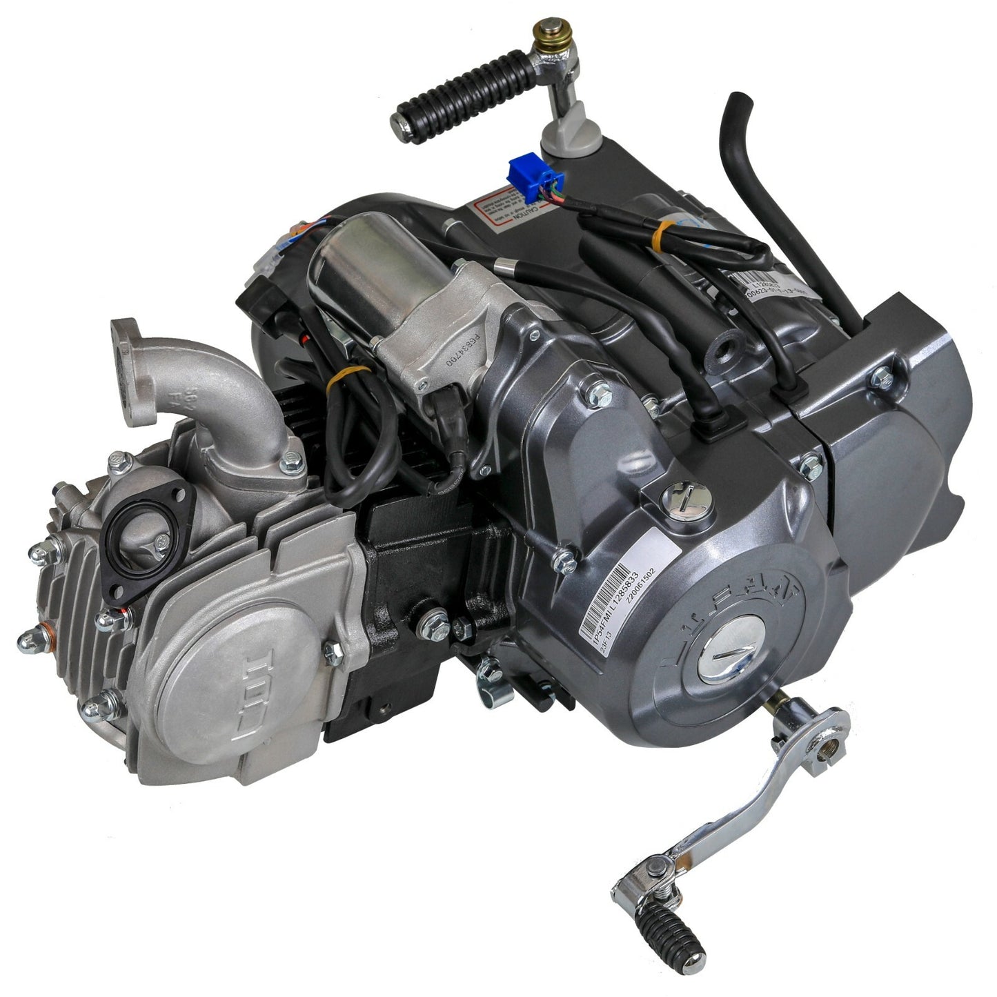 for Lifan 125cc engine motor kit, semi-automatic electric/kick start, dirt pit bicycle CT70