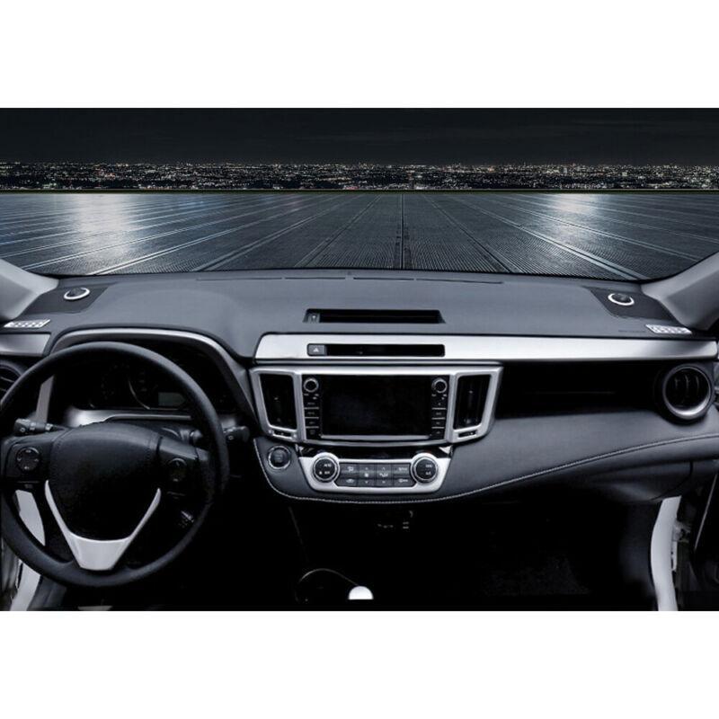 Fit for Toyota RAV4 2013-2018 Matte Silver Console for Co -Pilot Strip Cover Trim 1