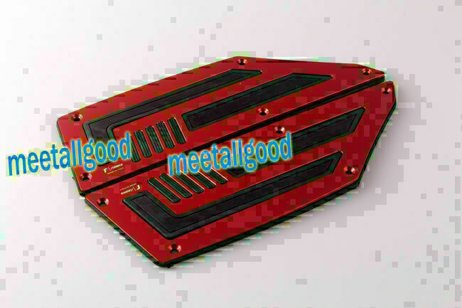 Front Footrest Footpeg Foot Peg Fit for Yamaha T-MAX 530 Motorcycle Red