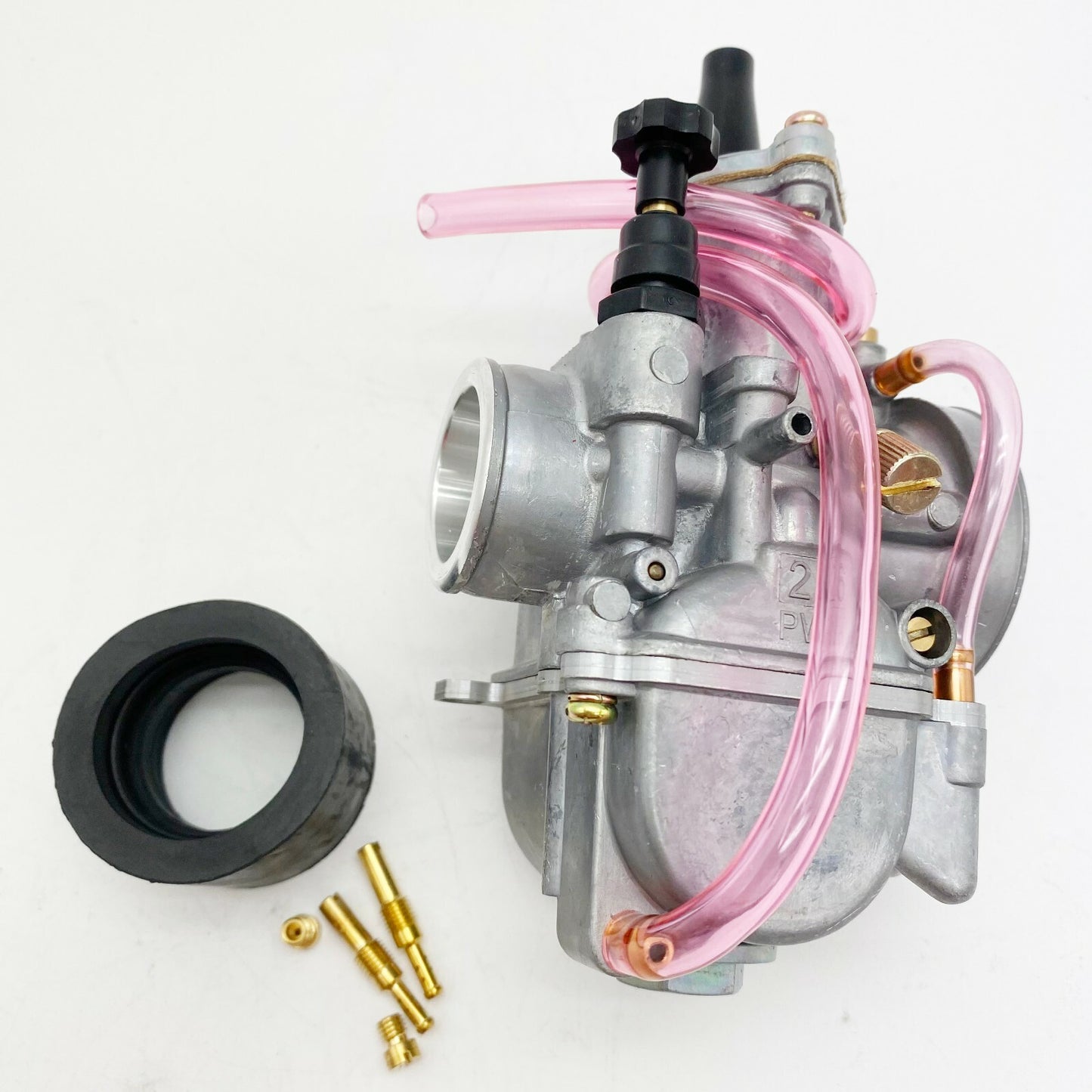 Carb 26mm Flat Side Carburetor For Keihin PWK26 OKO Power Jet Dirt Bike ATV Quad