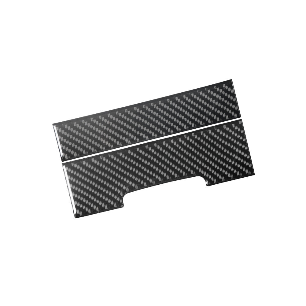 Carbon Fiber Interior Below Armrest Accent Cover Trim for Hyundai Azera 2006-11