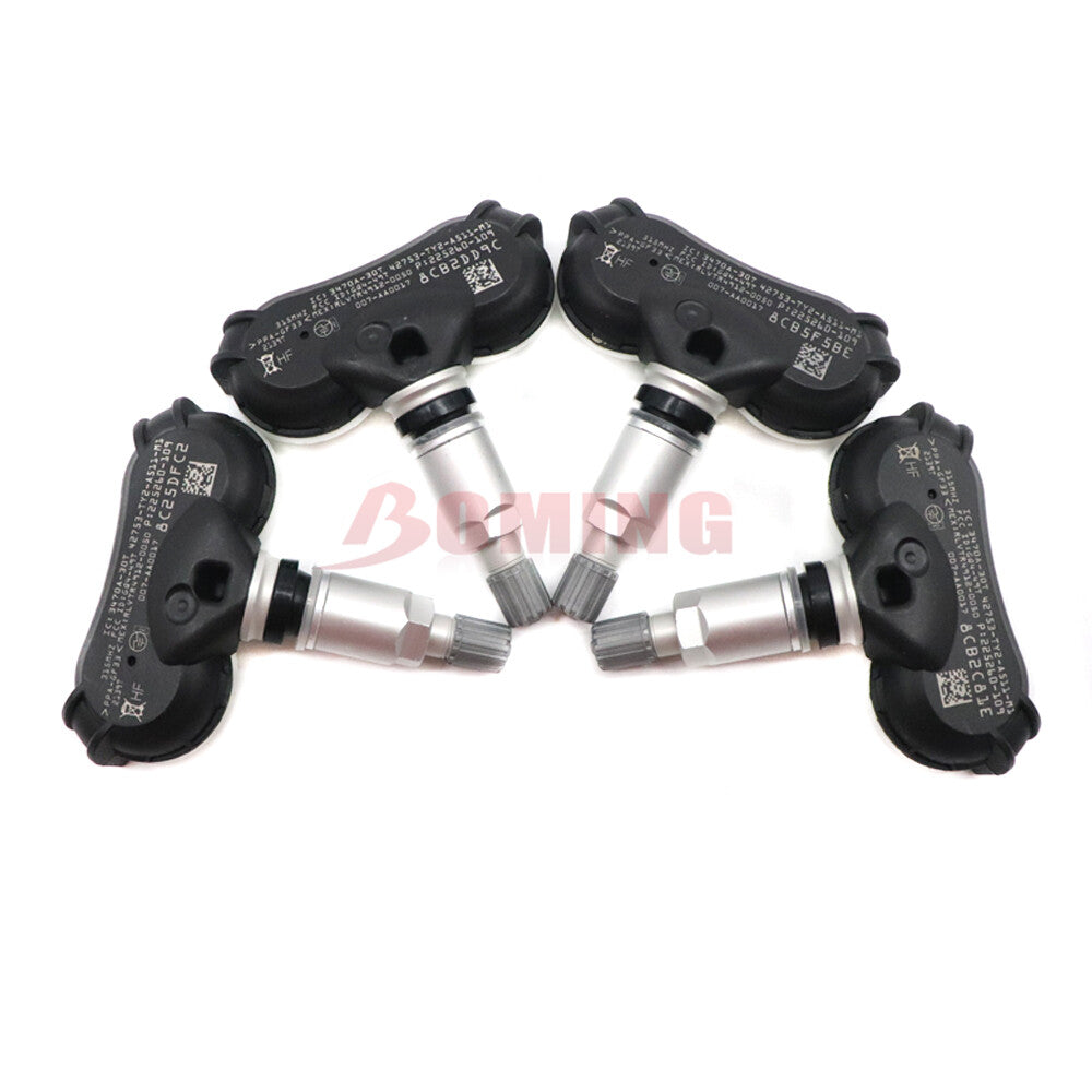 Set 4x for Acura TL ZDX RLX 315Mhz 42753-TY2-A51 Tire Pressure Monitoring Sensor