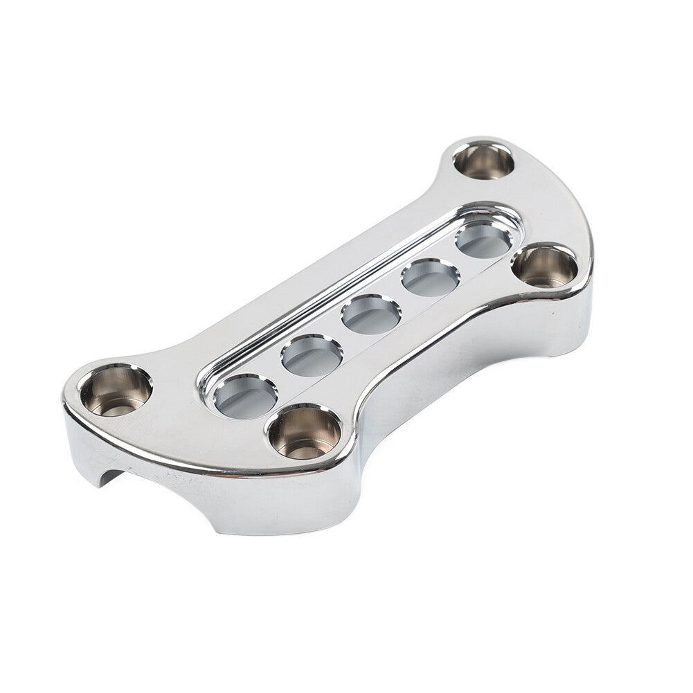 Handlebar Top Bar Riser Clamp Mount for Harley Sportster XL883 XL1200 Softail FX