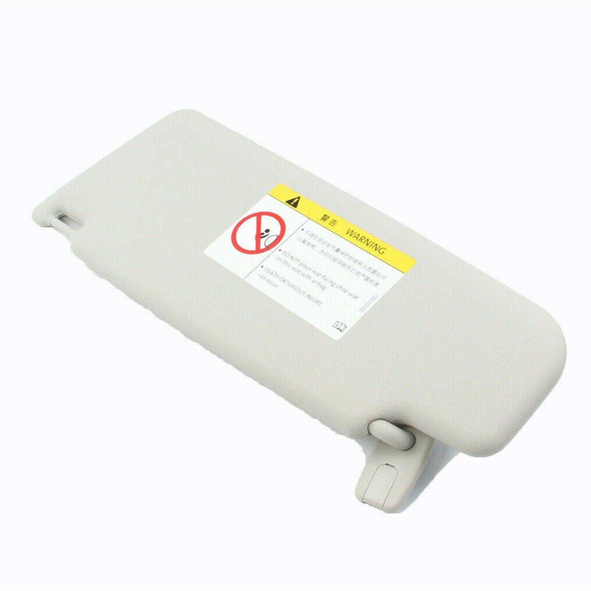 GrayFront Right Side Visor With Light for VW for Golf Rabbit for Passat CC 1KD857552A2F4