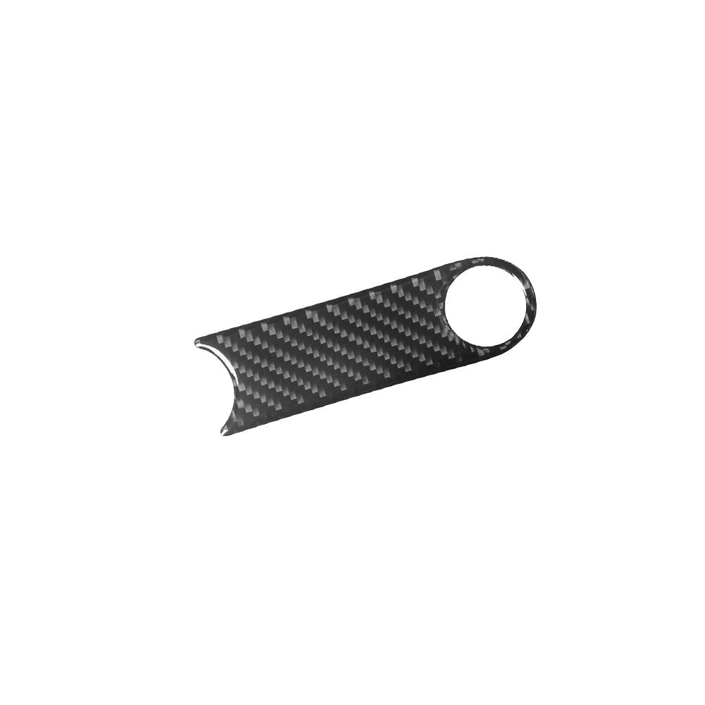 Carbon Fiber Push Start Button Frame Cover Trim for Volkswagen for Tiguan 2013-2017