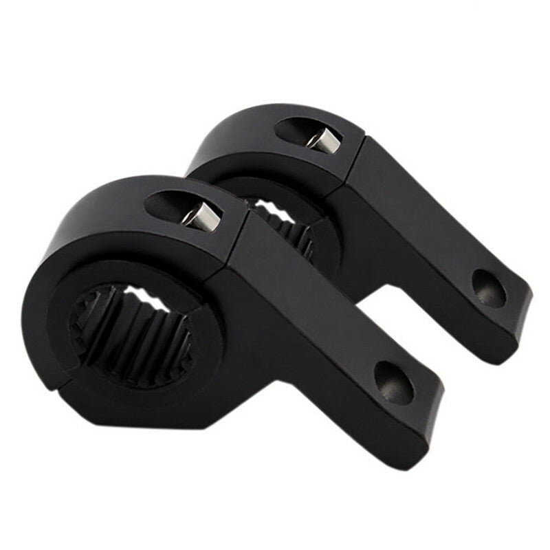 Motorcycle Roll Bar LED Light Bar Holder Headlight Mount Clamp Fog Lamp Bracket