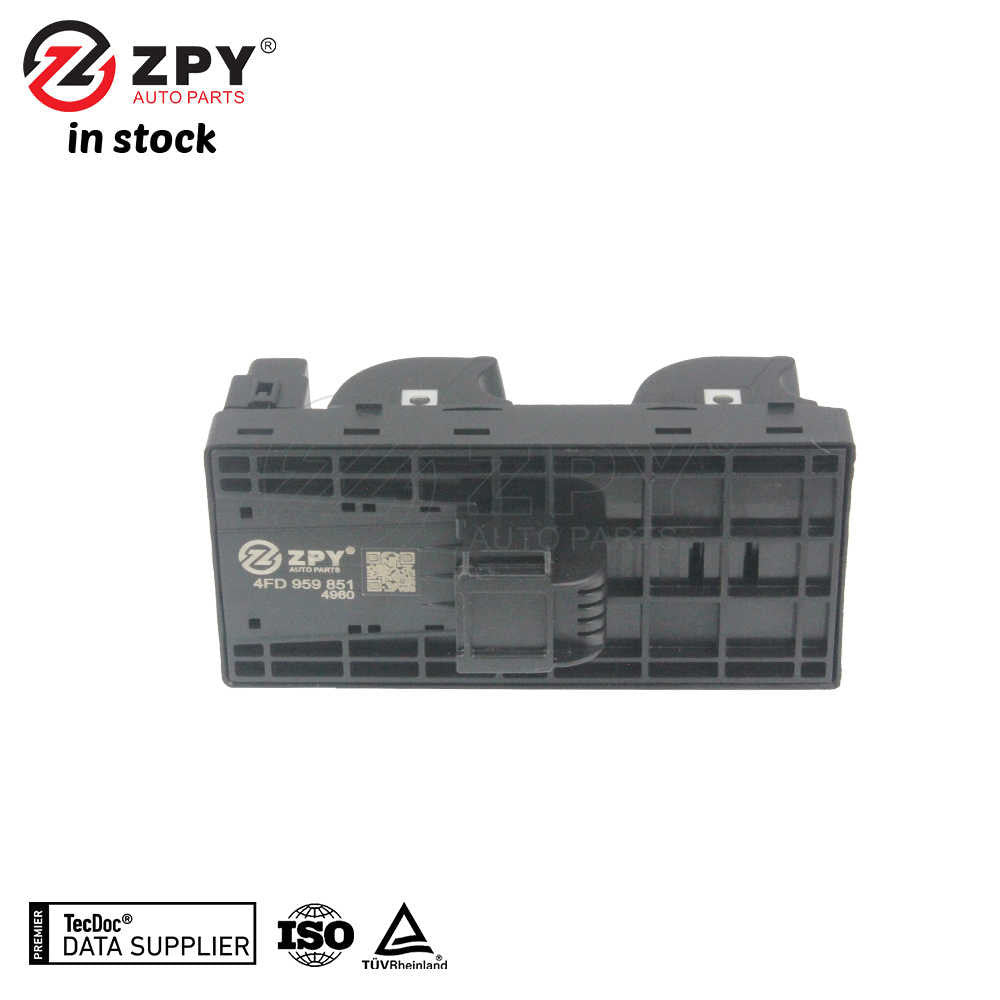ZPY Master Control Power Electric Window Switch Fit for Audi A6 C6 06-07 4F0959851F