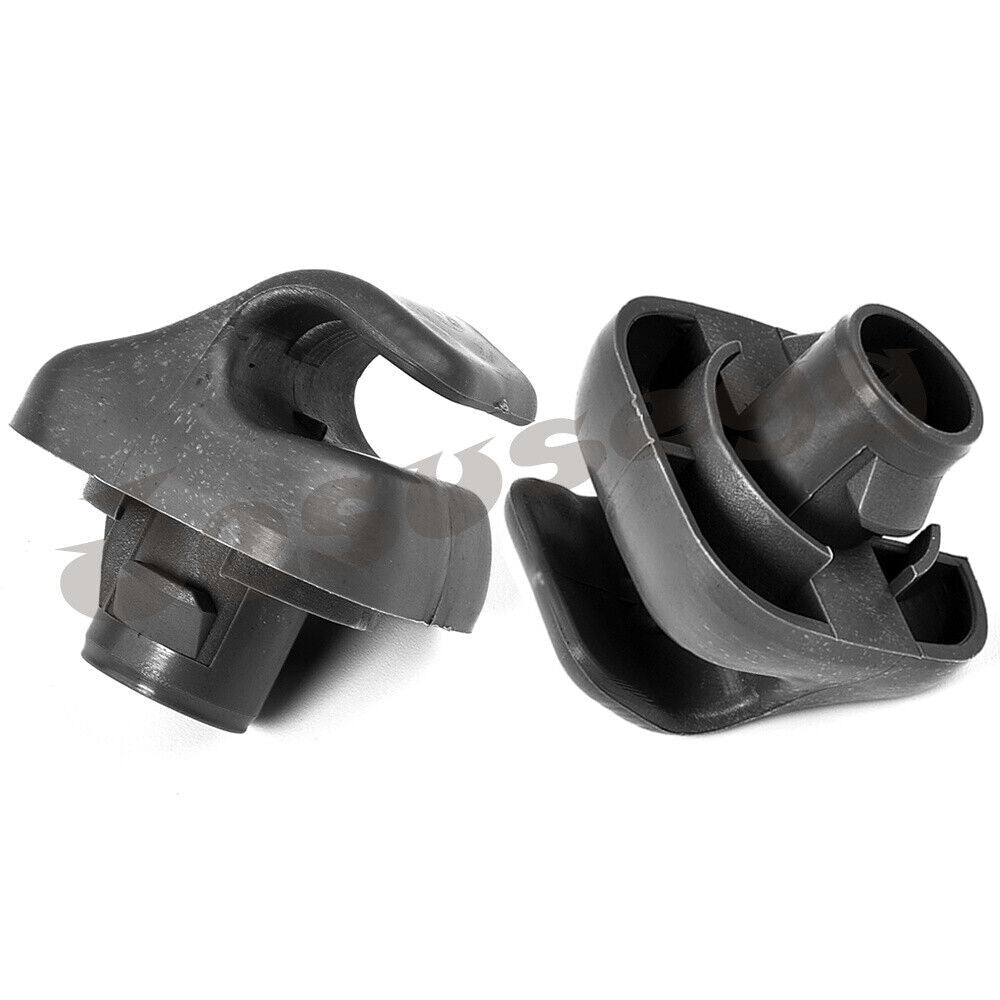 2x Gray Sun Visor Retainer Clips Holder for Nissan for Renault for Infiniti 96409-BC402