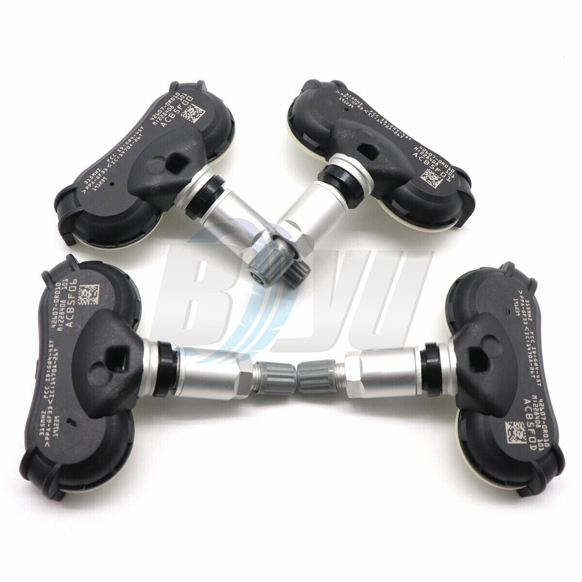 New 42607-0R010 (4) TPMS Tire Pressure Monitor Sensor for Toyota Highlander RAV4