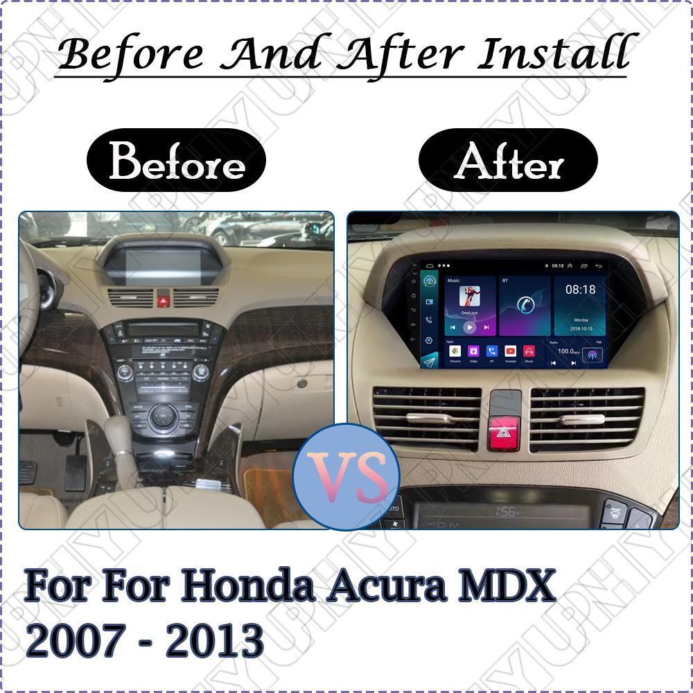 For 2007-2013 for Acura for MDX Android 12 Stereo Radio GPS Navigation WIFI FM 9 Player