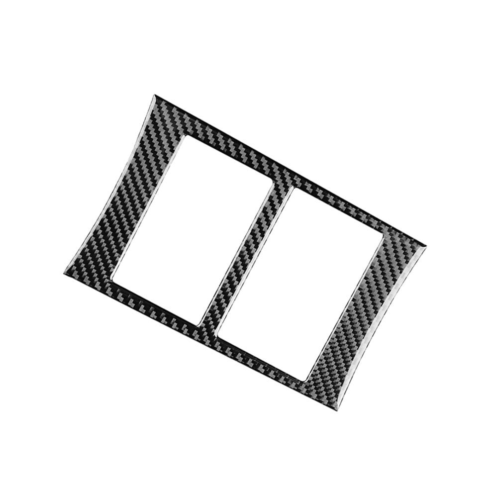 Carbon Fiber Armrest Box Rear Panel Cover Trim for Cadillac CTS 2003-2007 06