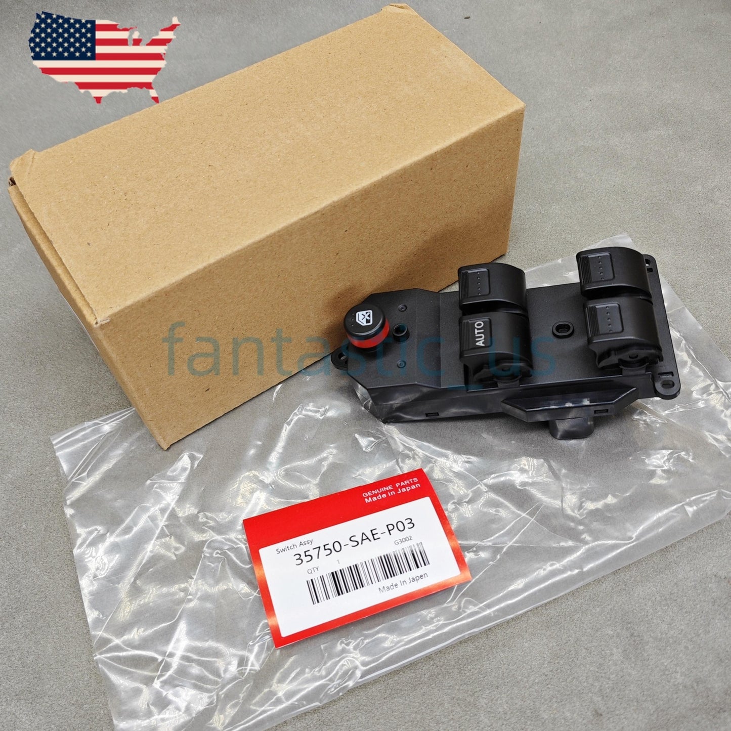 Equipment Manufacturer Power Master Window Control Switch for 2001-2005 for Honda for Civic 35750 - SAE-P03