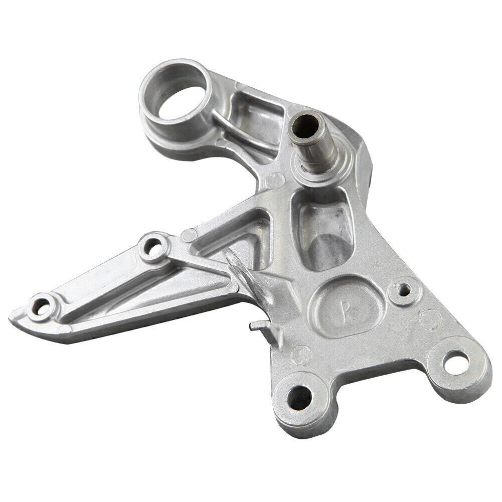 Front Footrest Foot Pegs Rest Pedals Kit Fit for HONDA CBR 1000 RR 2008-2011 Silver