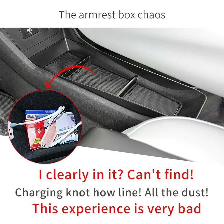 for BYD SEAGULL/ for BYD Dolphin for Mini Center Console Storage Box Organizer Tray