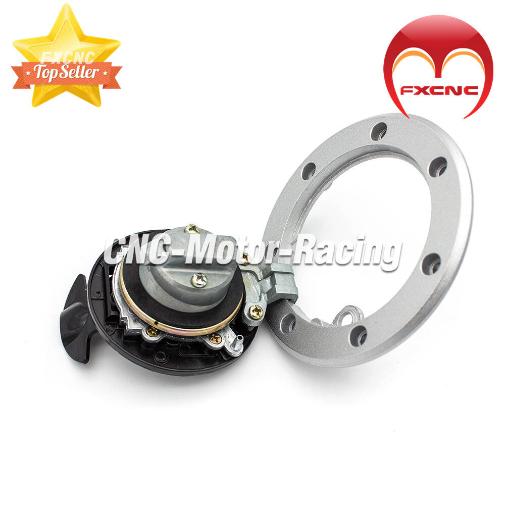 Fuel tank cap with 2 buttons for Kawasaki EX250/GPZ250/GPX250 (1989-2006)