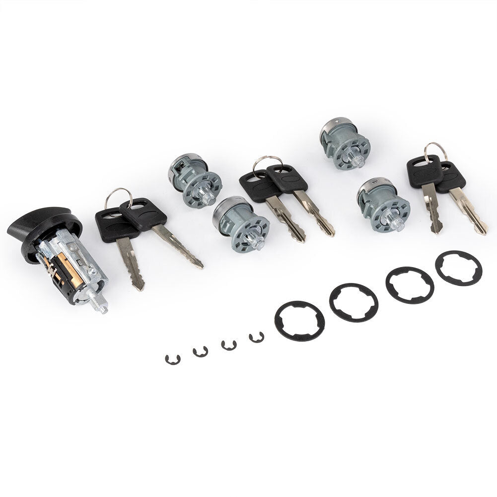 703369 Ignition Cylinder 4 Door Lock Set for Ford E Series Van E150 E250 E350
