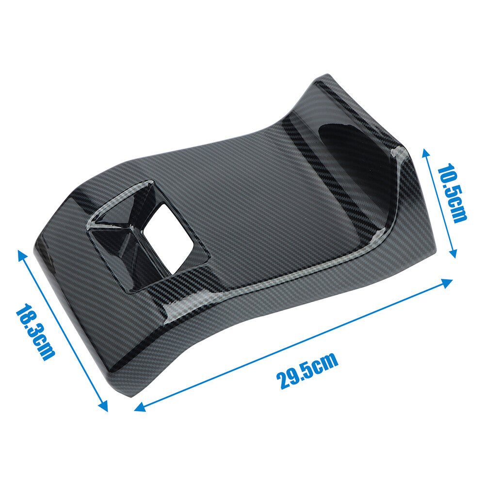 JEROR Black Carbon Fiber Rear Vent Cover for Subaru Crosstrek 2024