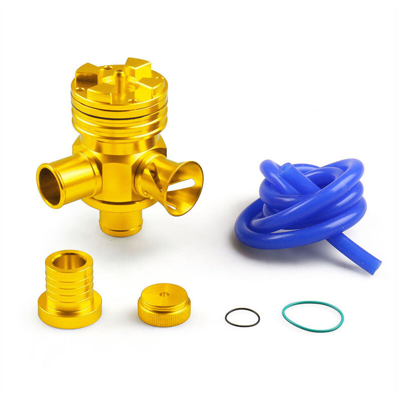 Turbo Diverter Blow Off Valve BOV Boost for VW for Audi 1.8T 2.7T for Jetta Beetle Gold