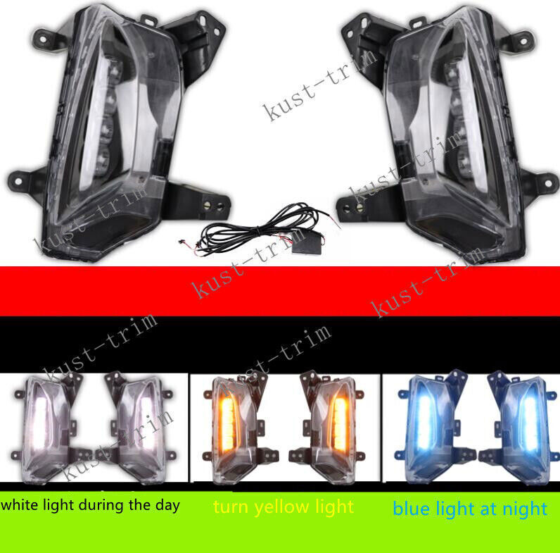 for Chevrolet Equinox 2022-2023 LED Bumper Fog Light Driving Lamps Switch Kit
