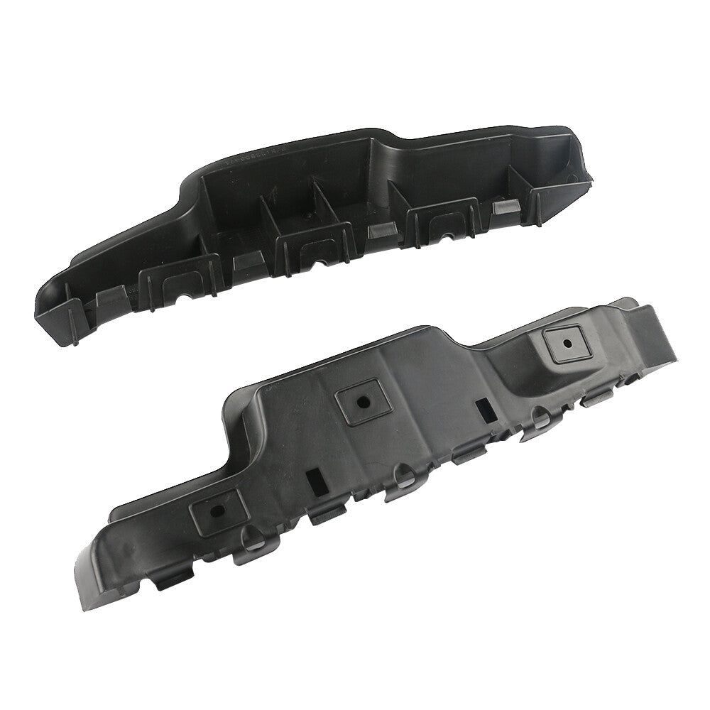 1 Pair Front Bumper Brackets Left Right Side Black for Cadillac SRX 2010-2016