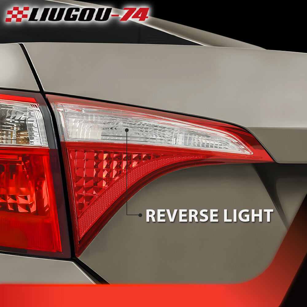 Suitable for 2014, 2015, and 2016 for Toyota for Corolla taillights and brake lights, inside the left-hand drive side.