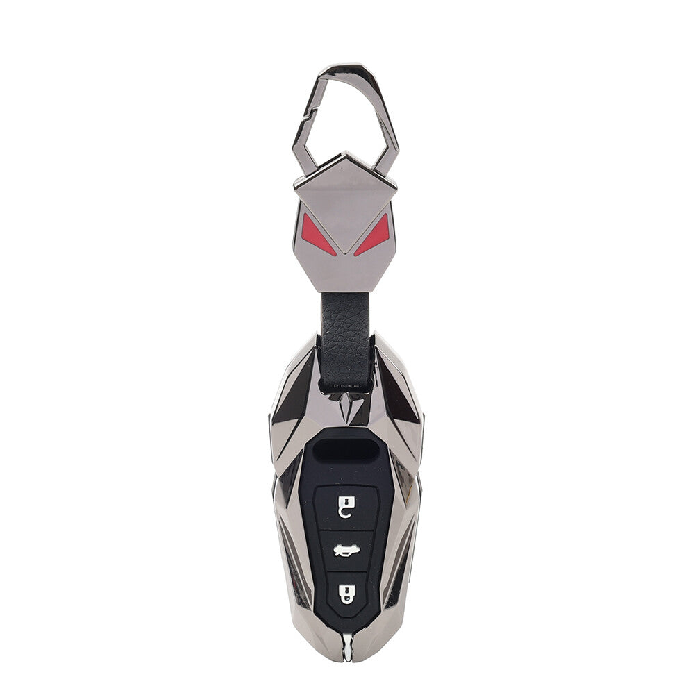 Key Fob Case Shell Cover Black for Audi A3 A6 A7 for A8 Q7 Q8 S6 S7 S8 e-tron