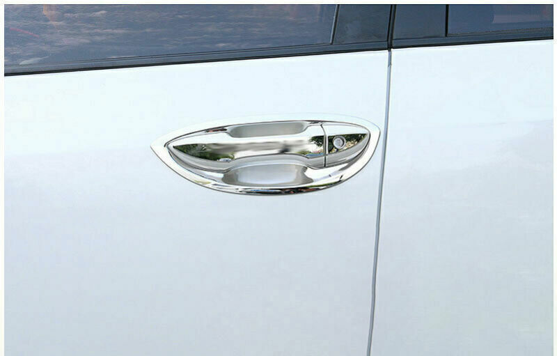Stainless Chrome Exterior Side Door Bowl Cover Trim For 2015-2018 for Toyota for Corolla