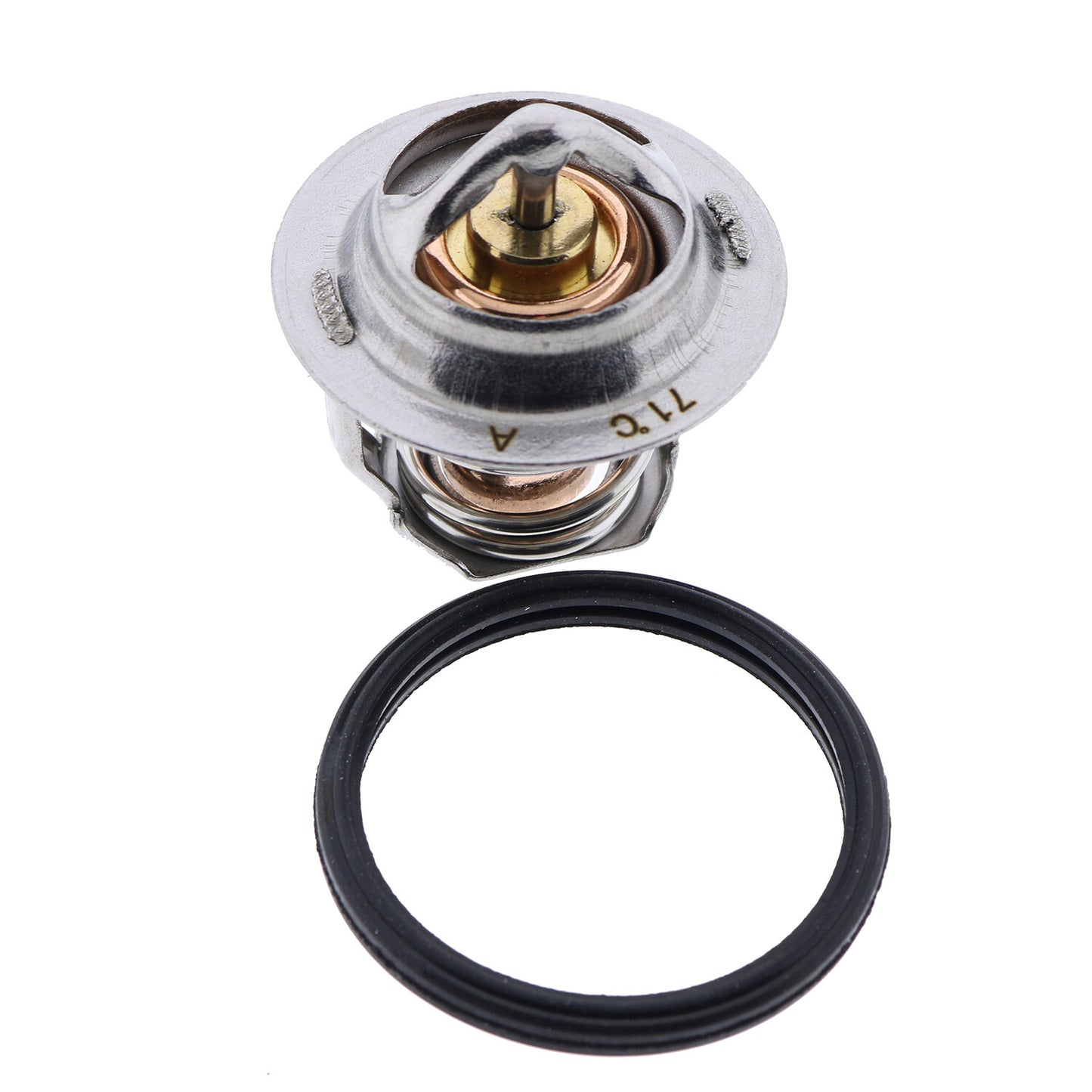 Thermostat Assembly 19434-73014 w/ Gasket 16221-73270 For Kubota D722 D902 V1505