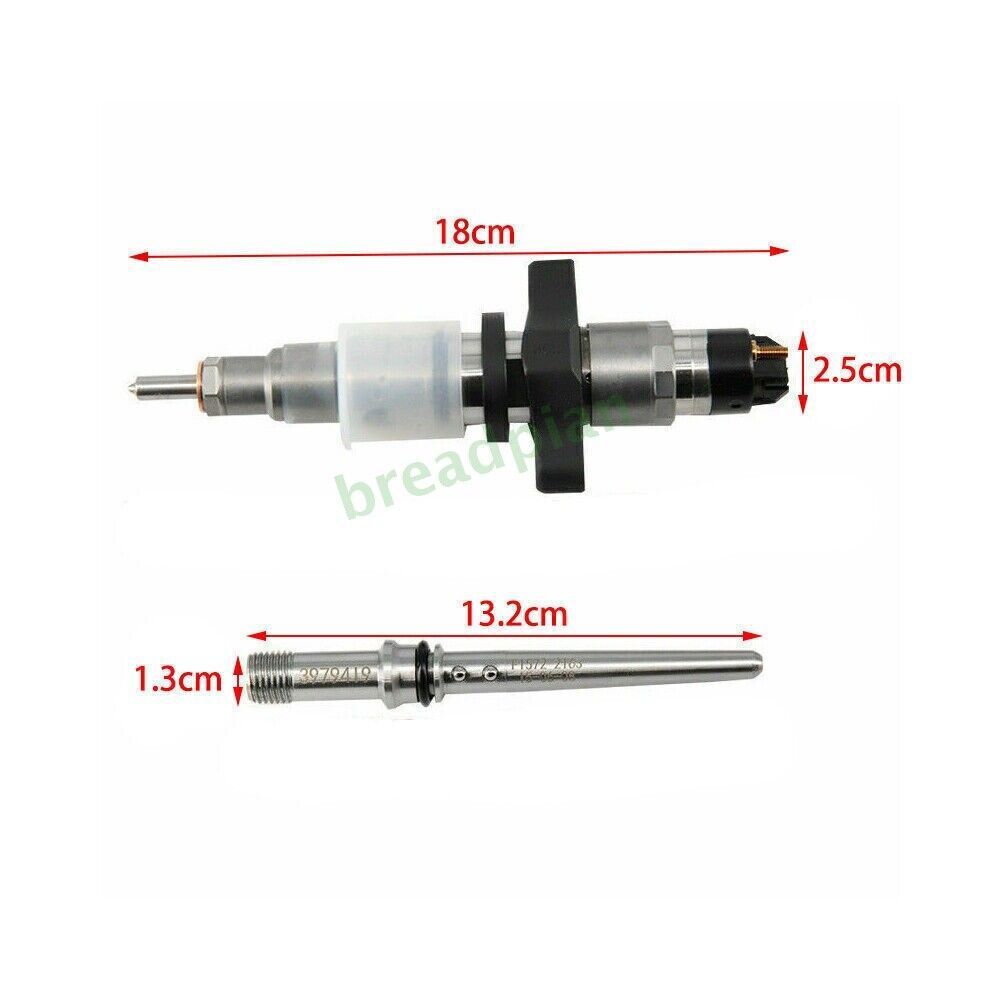 6PCS Fuel Injector 0445120255 Fits For 03-04 for Dodge for Ram 2500 3500 5.9L