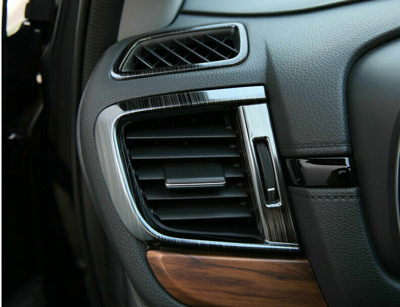 LR AC Air Outlet Vent Cover Trim 4 for Honda CRV CR-V 2017-2022 Black Titanium