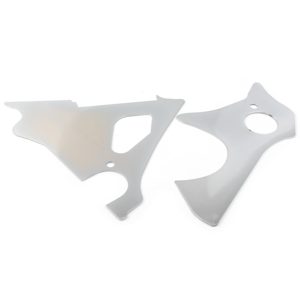 Engine Side Covers Frame Fillers Keyhole 2x for Suzuki BOULEVARD M109R Chrome