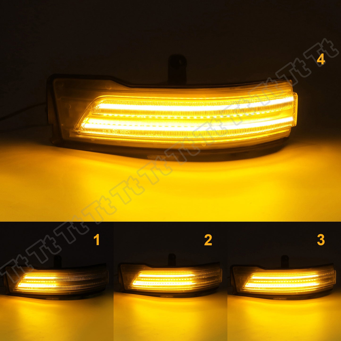 Bright LED strip light enclosure 2019-2022 for Ram 1500