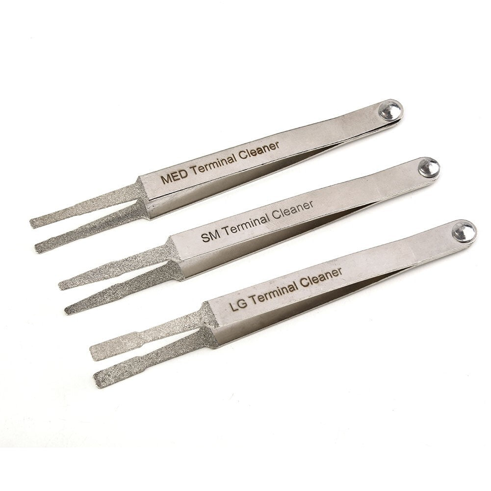 Cleaning Tool Tweezer Remove Corrosion??Extend Harness Life 3pcs Connector