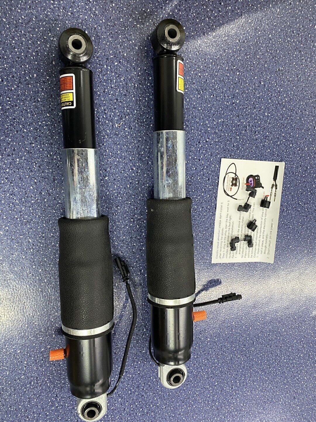 2X REAR Air Shock Absorbers for 2015-2020 for Escalade Suburban Tahoe for Yukon KY