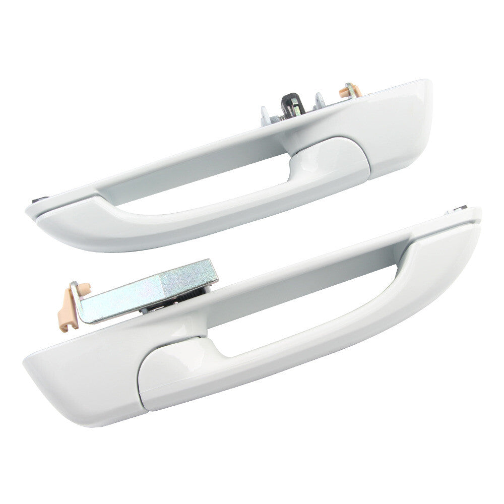 Front and Rear Handle Bright White 4PCS Kit For 2012-2016 2017 2018 for Dodge for Ram