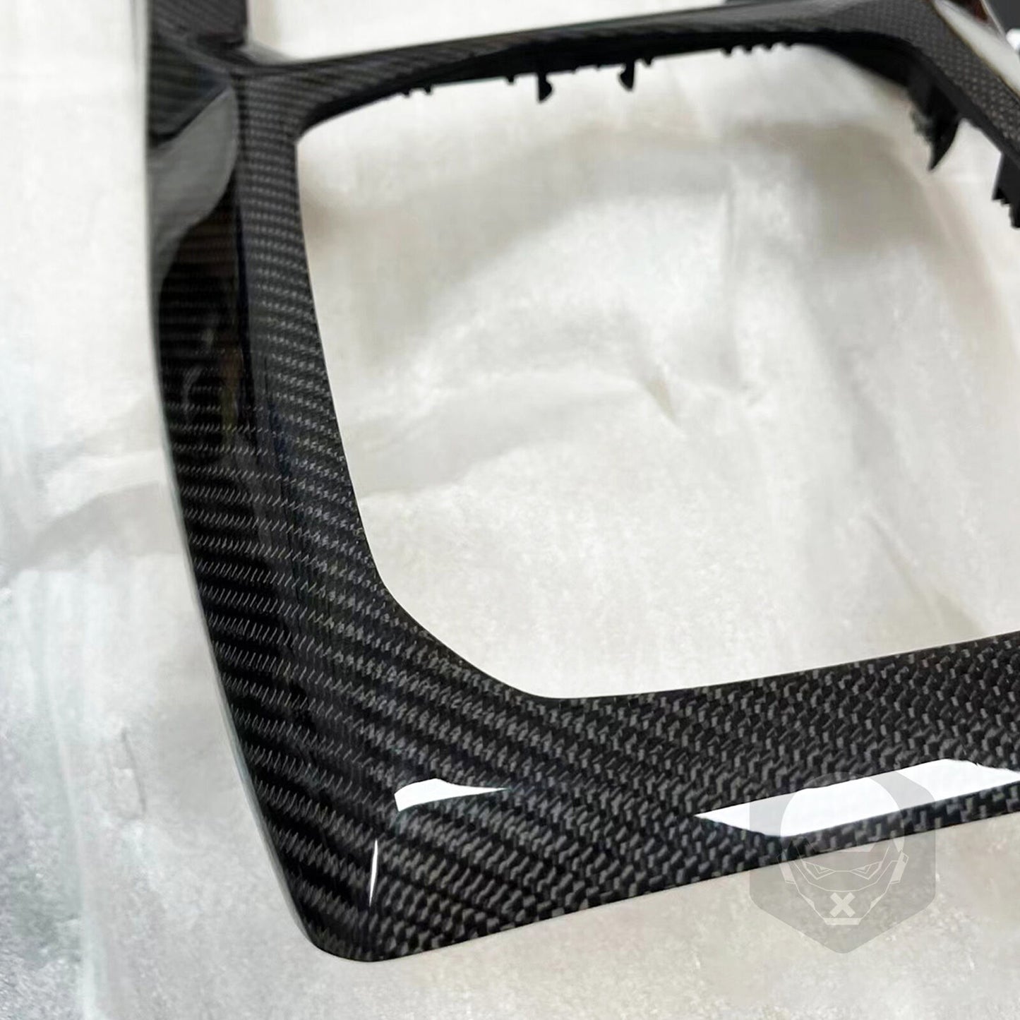 Center Console Gear Panel Cover Tirm Carbon Fibre for BMW X3 G01 X4 G02 22-23 1x