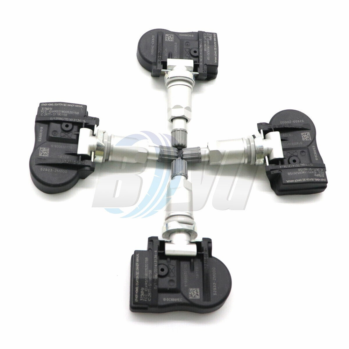 4PCS TPMS Tire Pressure Sensor for Hyundai Accent for Kia Forte 52933-2M000