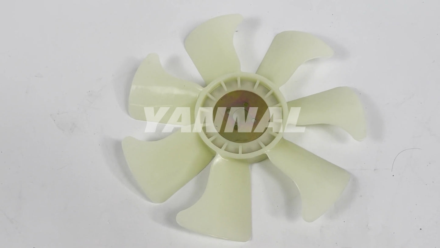 The all-new 4TNE84 fan blades are suitable for Yanmar diesel engines.